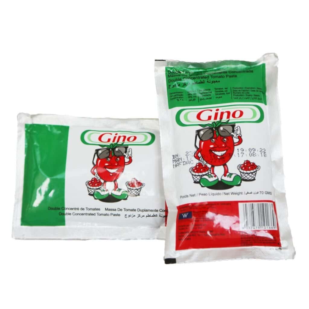 Gino Tomato Paste sachet 70g x5
