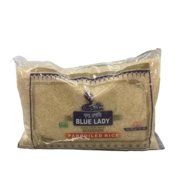 Blue lady authentic parboil rice 20lb - Abart Foods