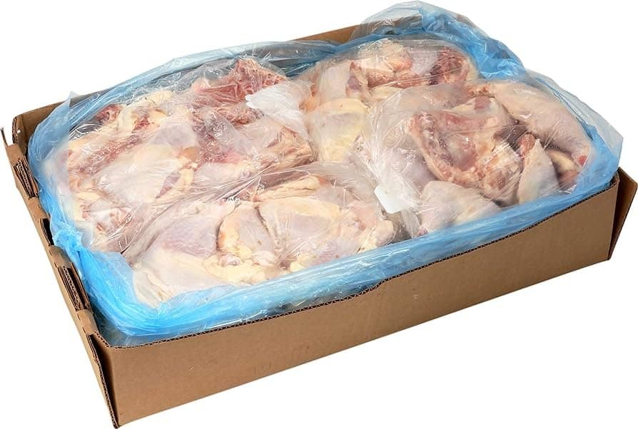 Box of hard chicken