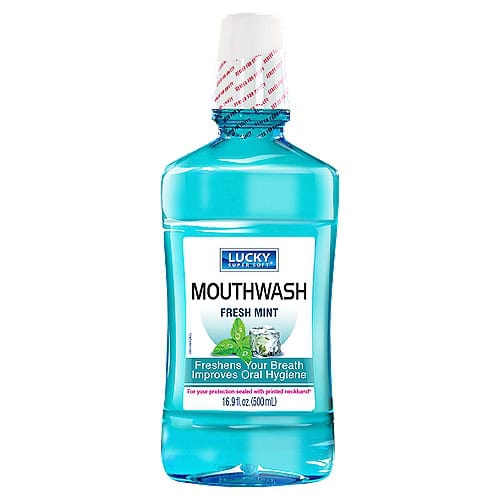 Lucky super soft mouthwash fresh mint 500ml