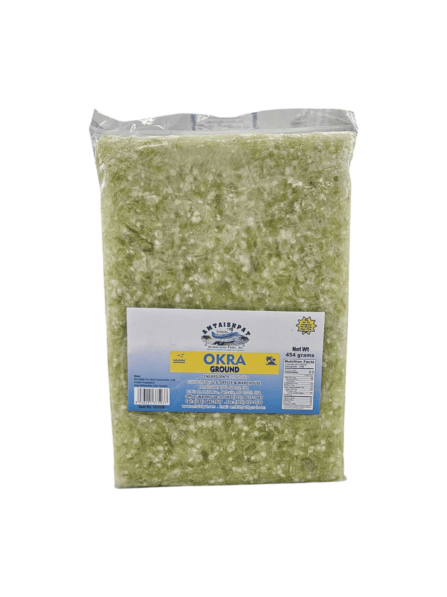 Amtaishpat Ground okra 454g