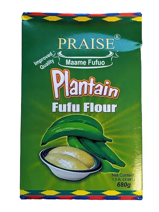 Praise plantain fufu flour 680g