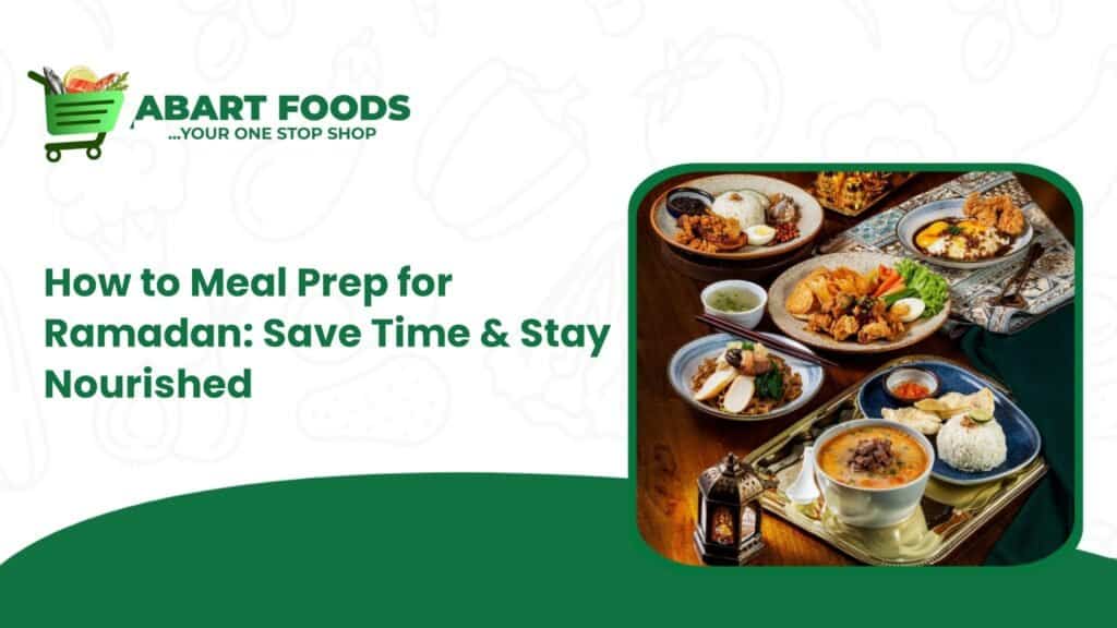 Meal prep for Ramadan