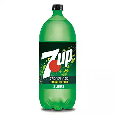 7up lemon lime flavored soda 2lt