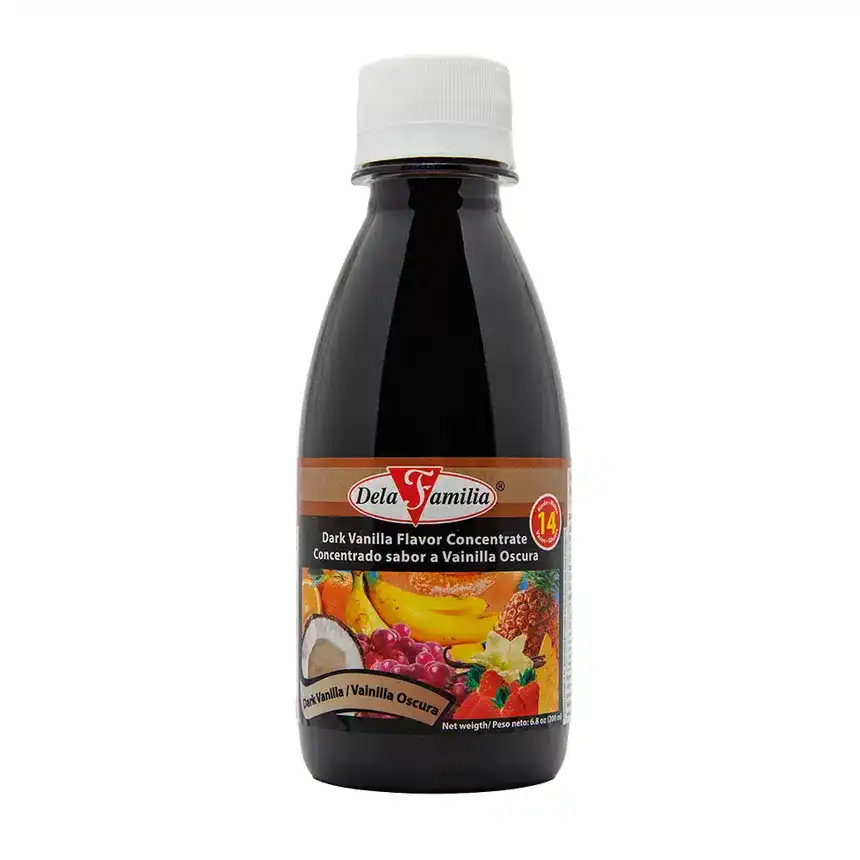 Dela familia dark vanilla  flavor concentrate 200ml