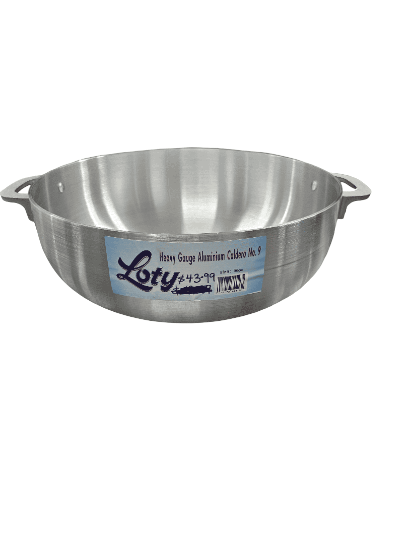 Loty heavy gauge aluminium caldero No 9
