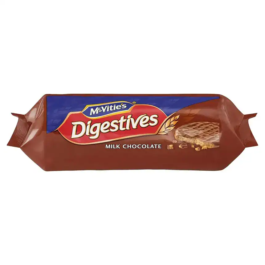 McVities milk chocolate digestives wheat biscuit 266g