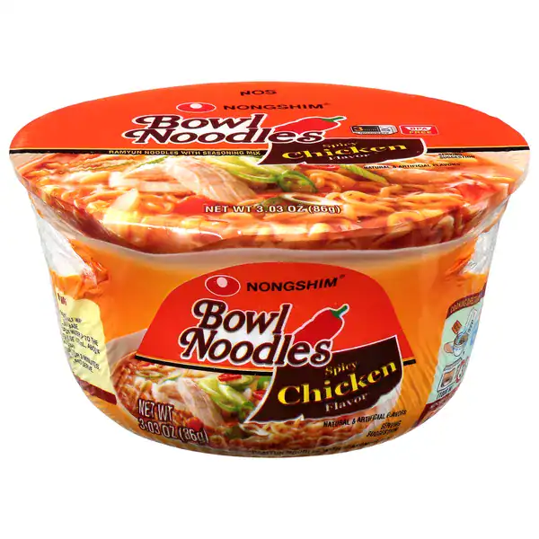 Nongshim Bowl Noodles Chicken Flavor