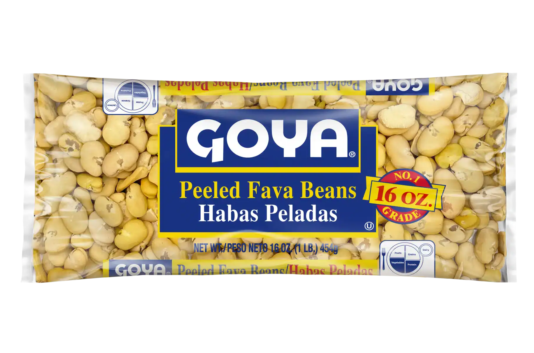 Goya peeled fava beans 454g