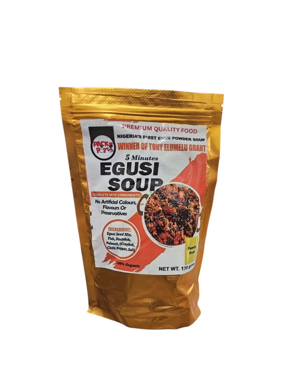 5 Minutes Egusi soup 170g
