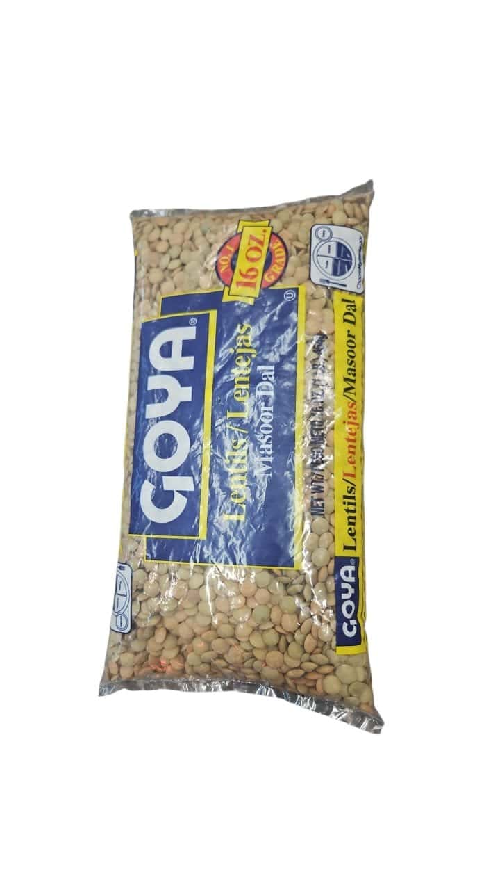 Goya lentils masoor dal 454g