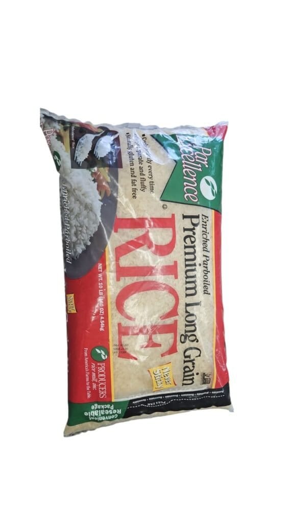 Par excellence parboiled premium long grain rice 10lb