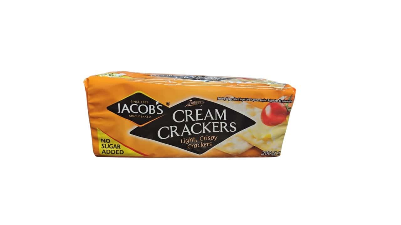 Jacobs cream crackers 200g