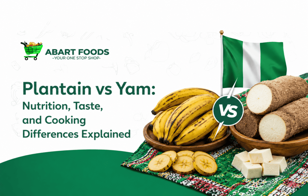 Plantain vs Yam