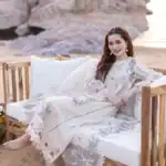 QALAMKAR lawn summer suit eid