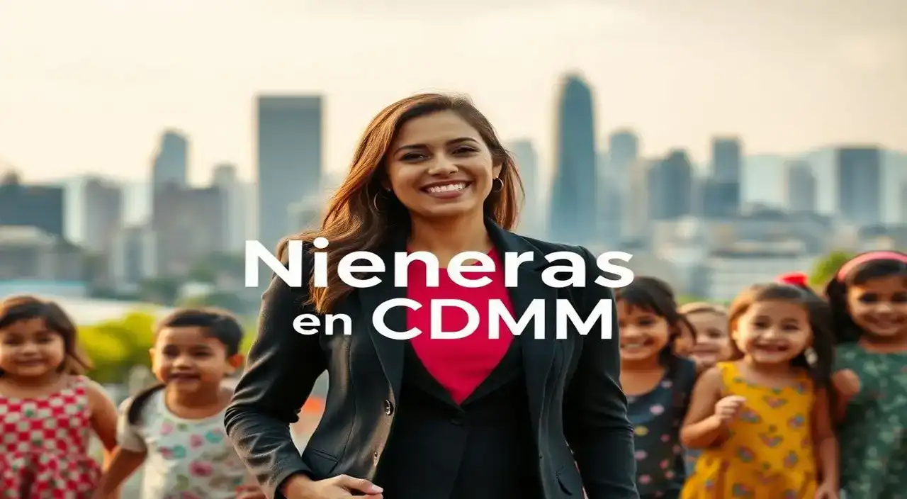 Niñeras en CDMX: alegría y profesionalismo urbano