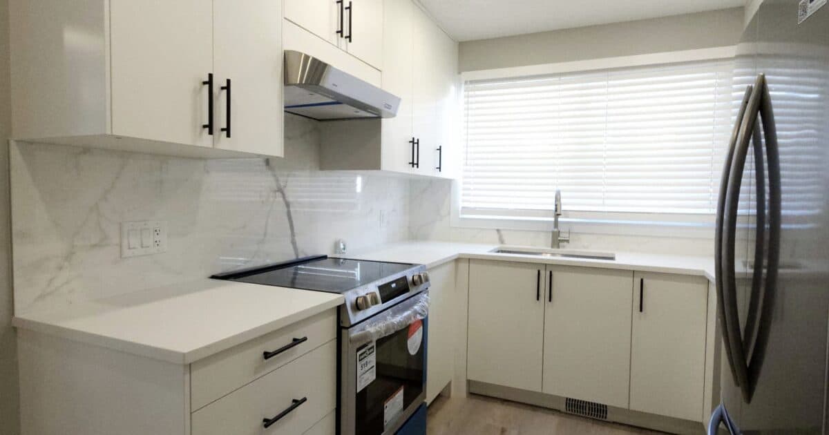 kitchen renovation in a SW Calgary home