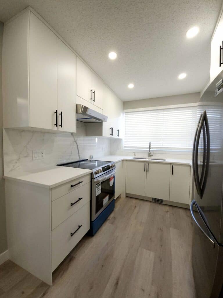 kitchen renovation in a SW Calgary home