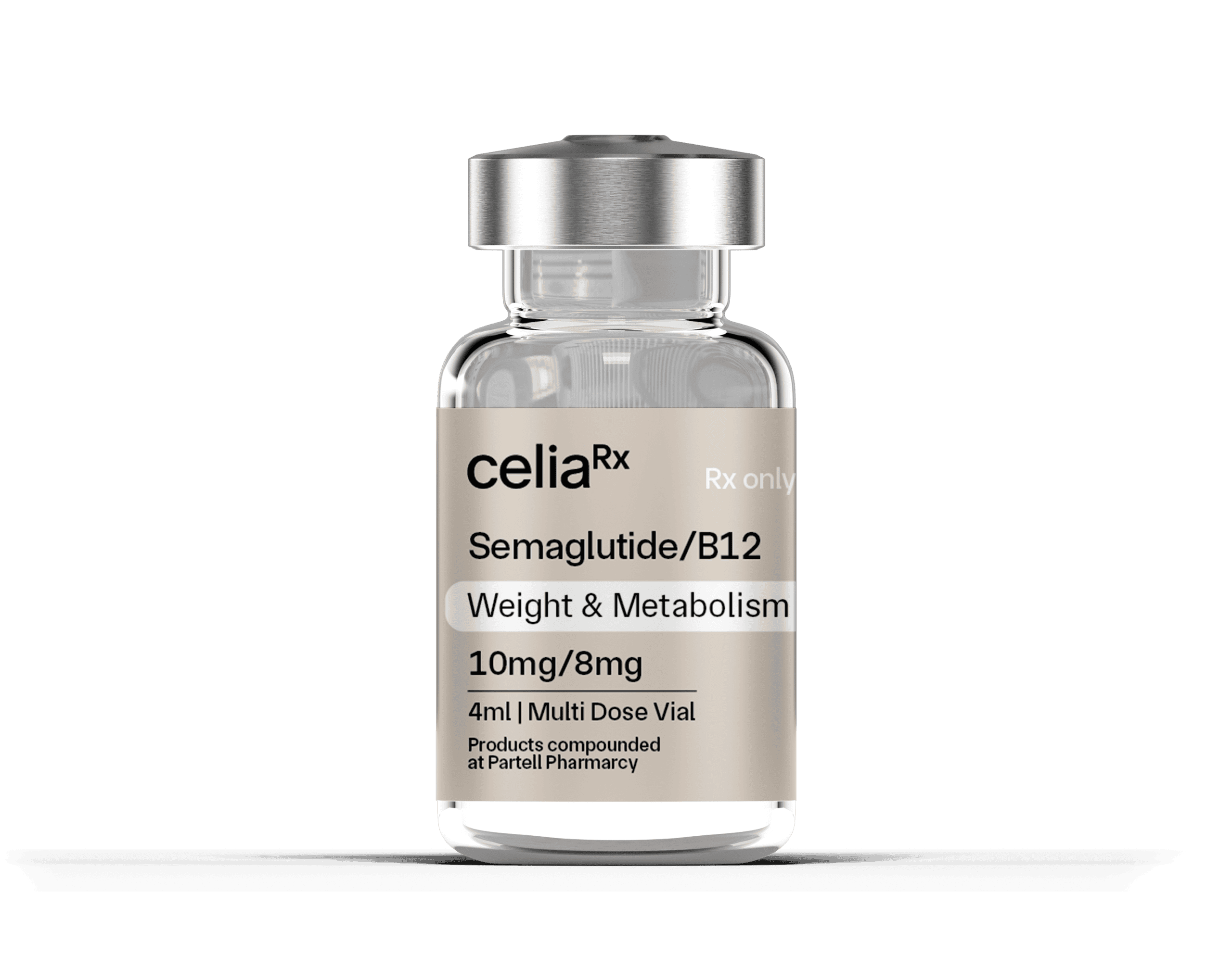Semaglutide/B12 Injectable (4mL vial)