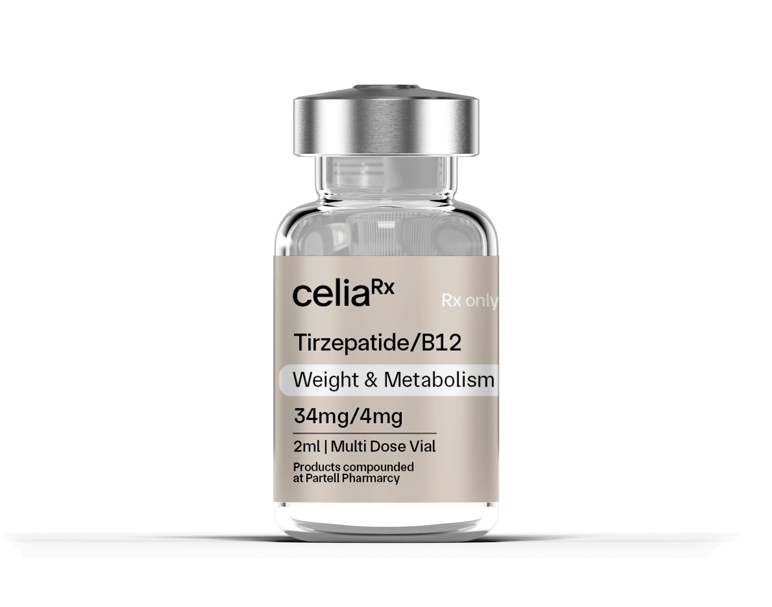 Tirzepatide/B12 Injectable (34mg/4mg)