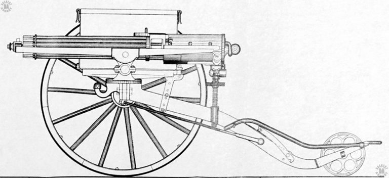 MG 4-43 - 1871 Gatling - 002