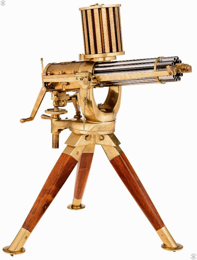 Model 1874 Gatling Gun, Short model — photo 3