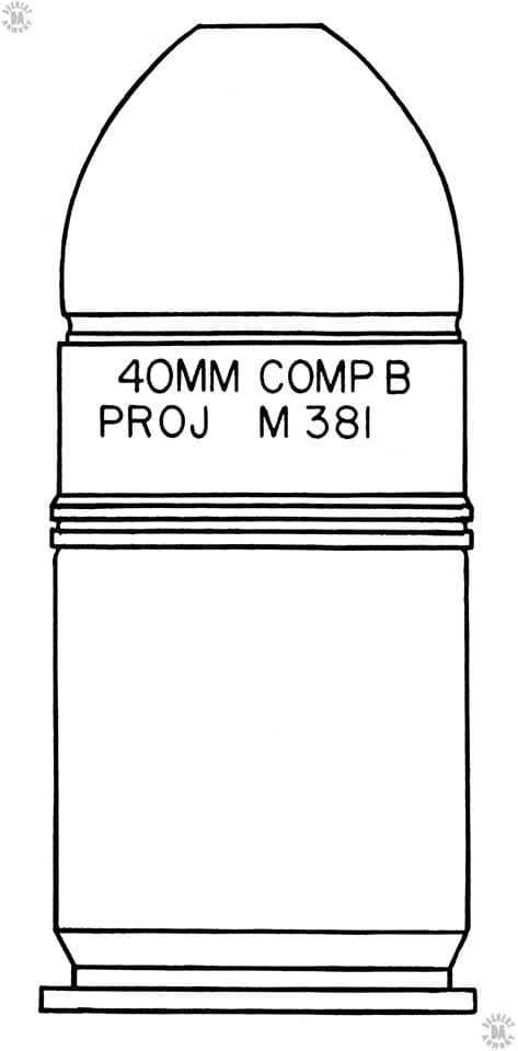 40x46mm M381 High Explosive — photo 1