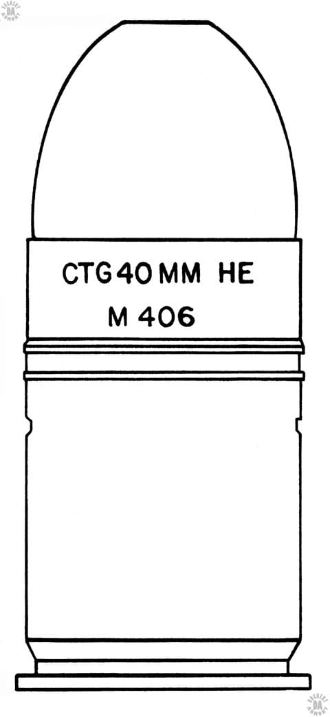 40x46mm M406 High Explosive — photo 3