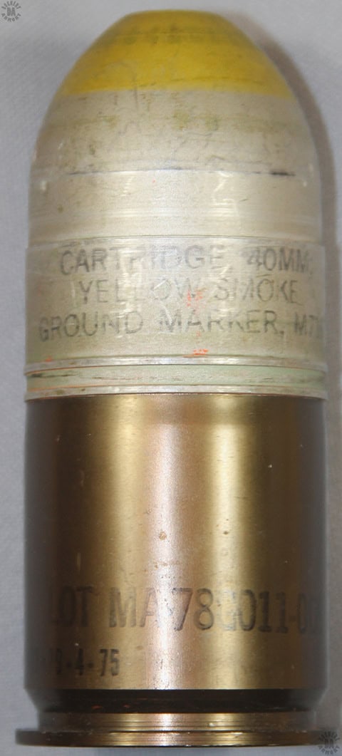 PG1-36 - M716 Yellow Smoke Ground Marker - 02