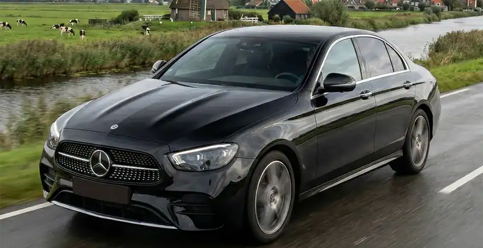 Premium sedan interior