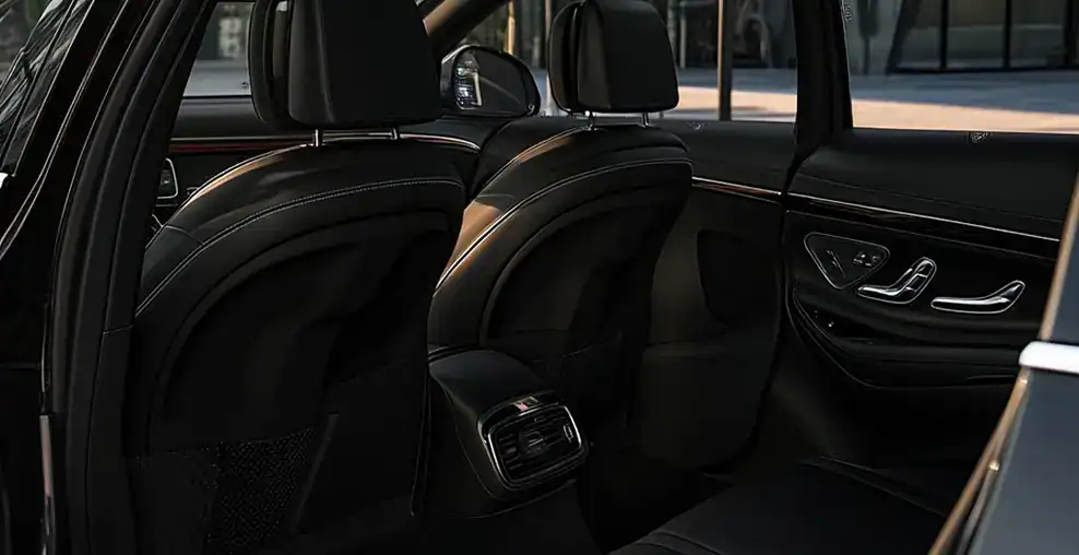 Premium sedan interior