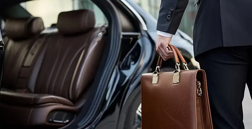 Premium sedan interior