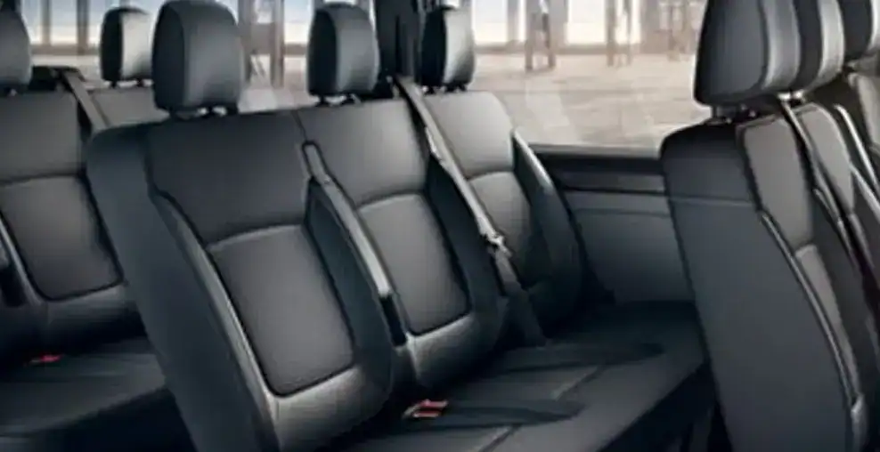 Economy van interior