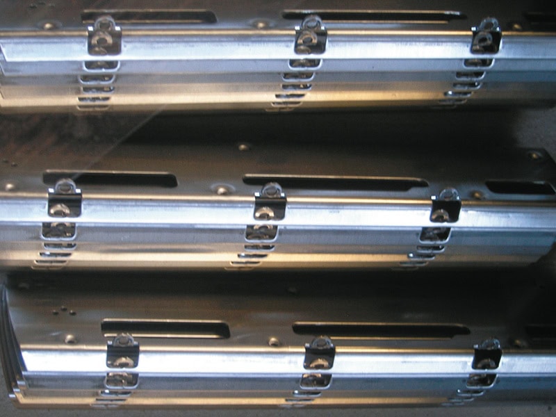 Edelstahlstrahlen - Frontklappe