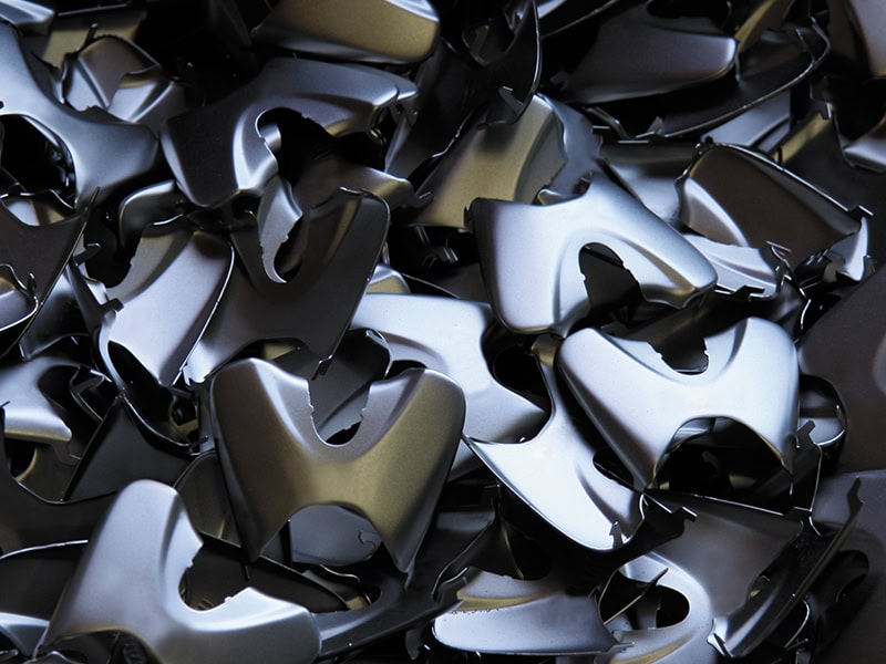 Edelstahlstrahlen - Oberblech