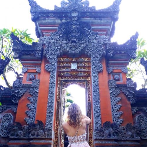 Retraite Bali temple