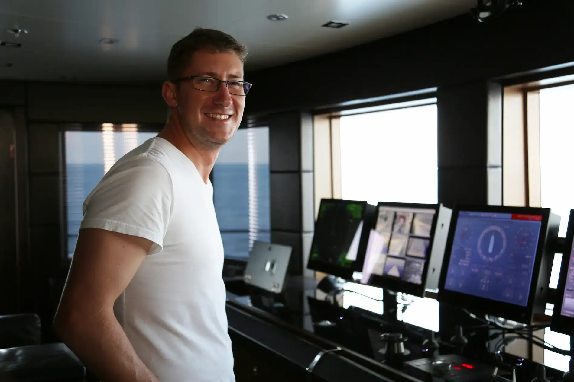 Captain Darryn Timm Fleet Captain sharing his perspective on green crew in yachting
