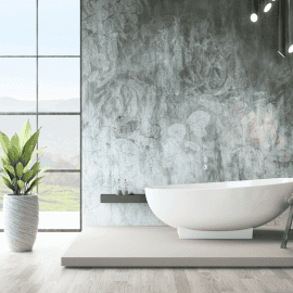 börsting freistehende badewanne weiss, rund
