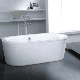 börsting freistehende badewanne weiss