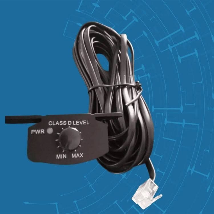 Class D level controller with attached cable