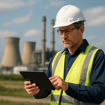 Power plant facilities maintenance management