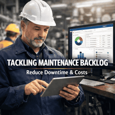 Maintenance backlog management using CMMS software