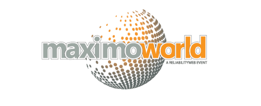 MaximoWorld 2026 conference for asset management, EAM, and CMMS professionals featuring IBM Maximo technology, exhibit hall, and technical sessions.