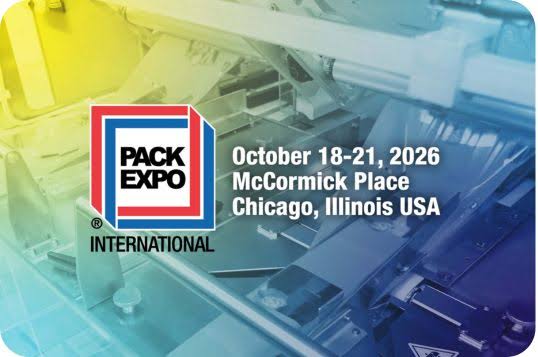 PACK EXPO International 2026 for packaging and processing manufacturing maintenance professionals in Chicago, Illinois.