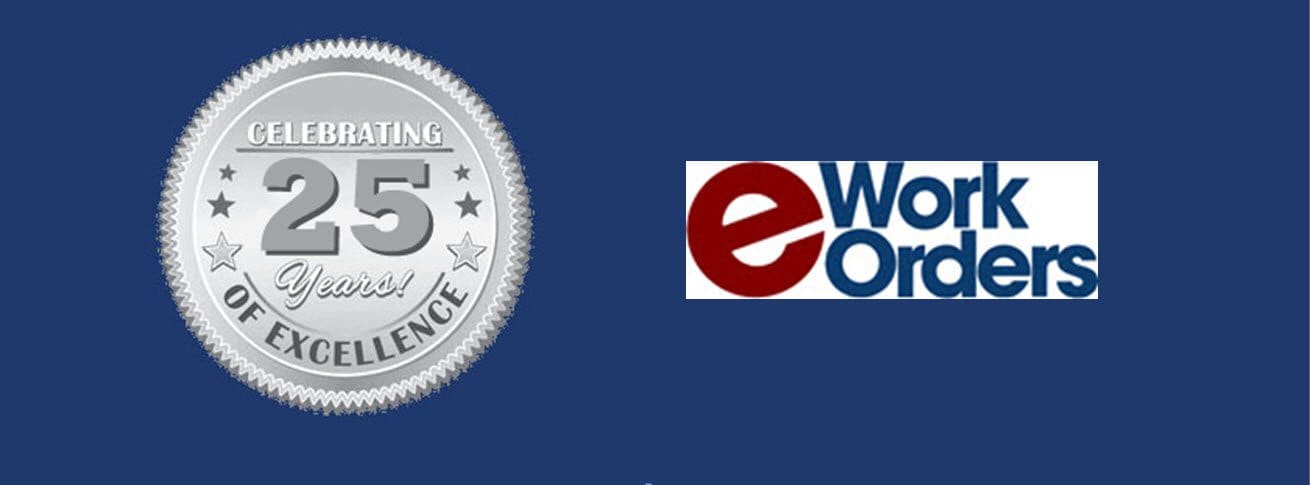 eWorkOrders feiert 25 Jahre CMMS-Exzellenz im Bereich Wartungsmanagement-Software