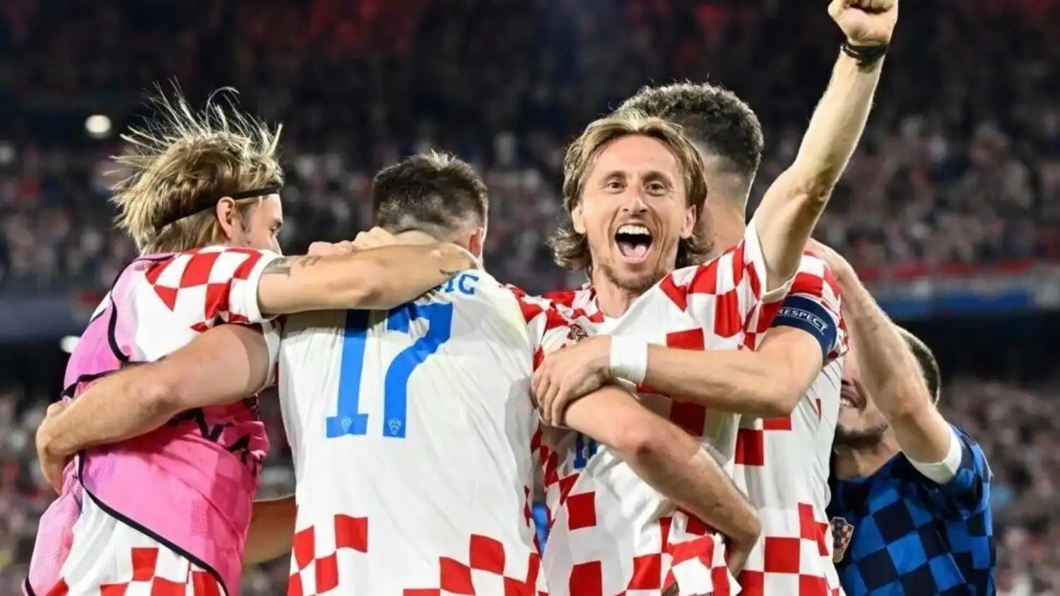 Luka Modric Reaches 200 Appearances for Croatia as Teammates Celebrate in Style