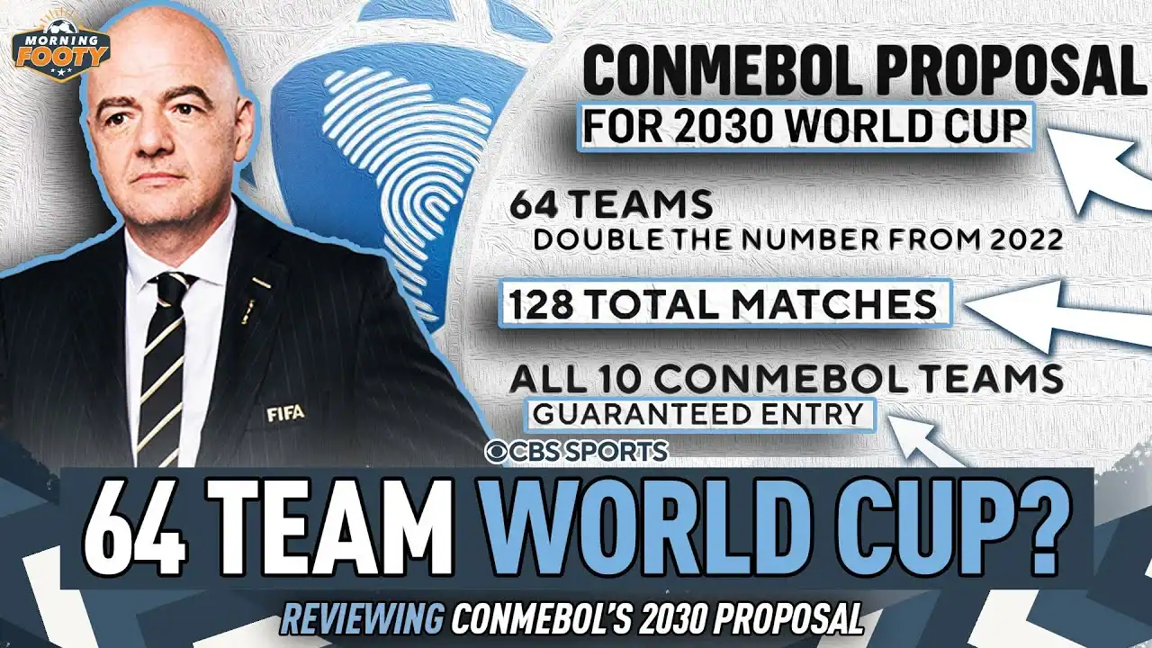 CONMEBOL Chief Stuns Football World: 2030 World Cup Set for Historic 64-Team Expansion