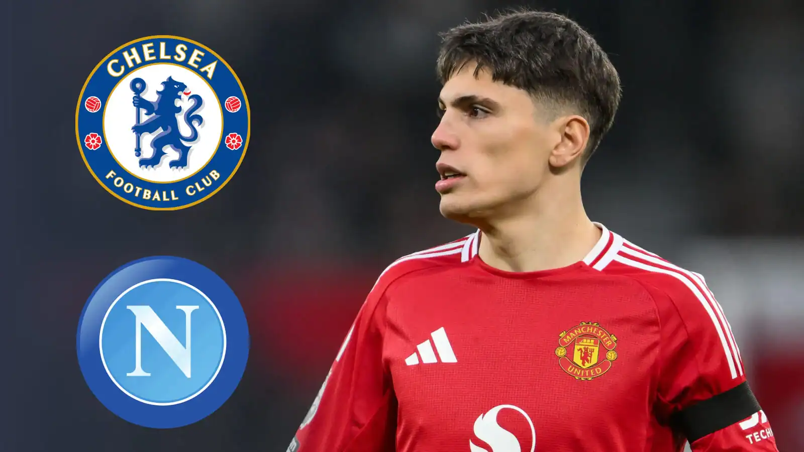 Garnacho to Roma? Napoli Enter Race for Chelsea Outcast as Serie A Battle Heats Up