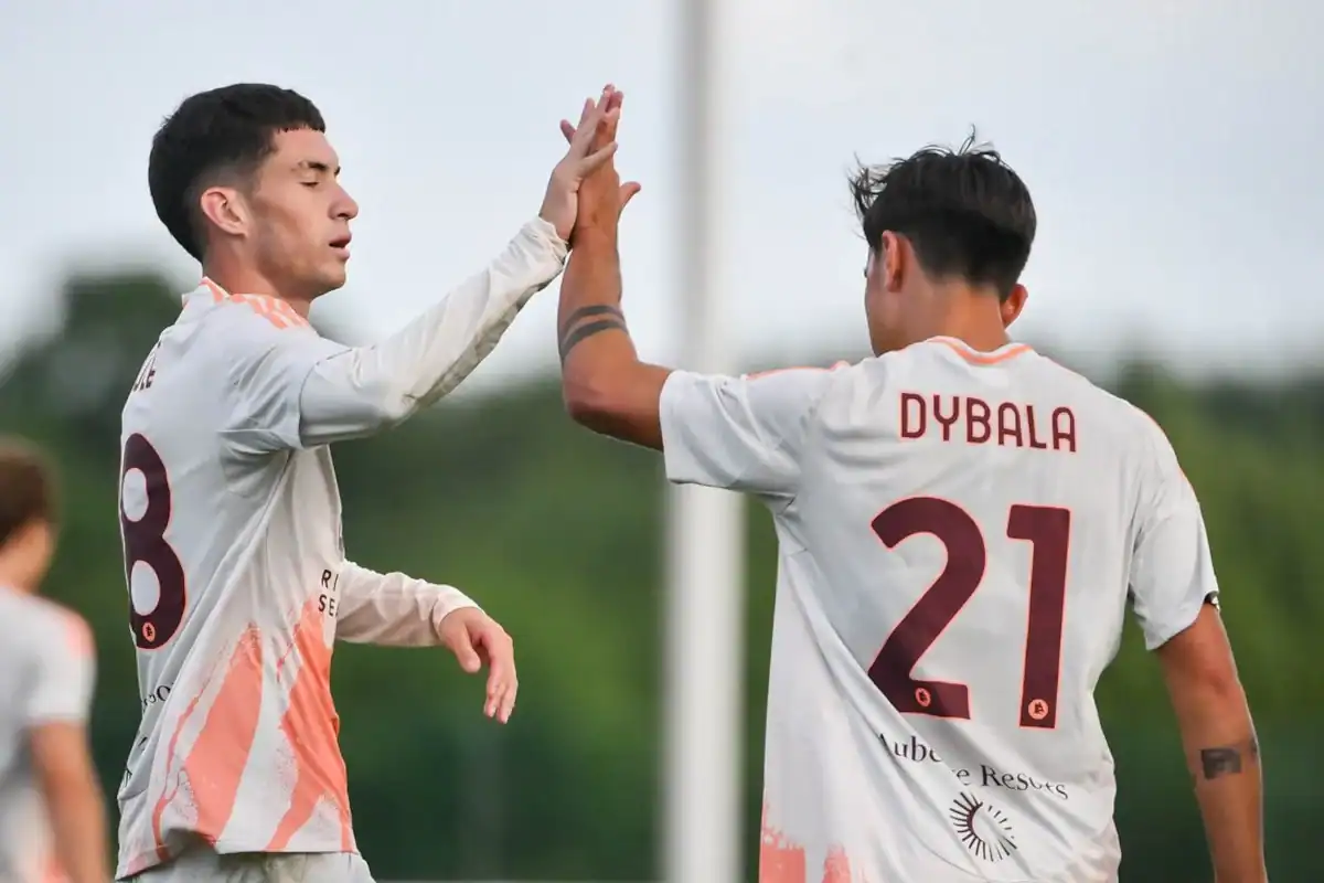 Malen and Dybala Shine as Roma Cruise to 6-0 Friendly Win Over Trastevere