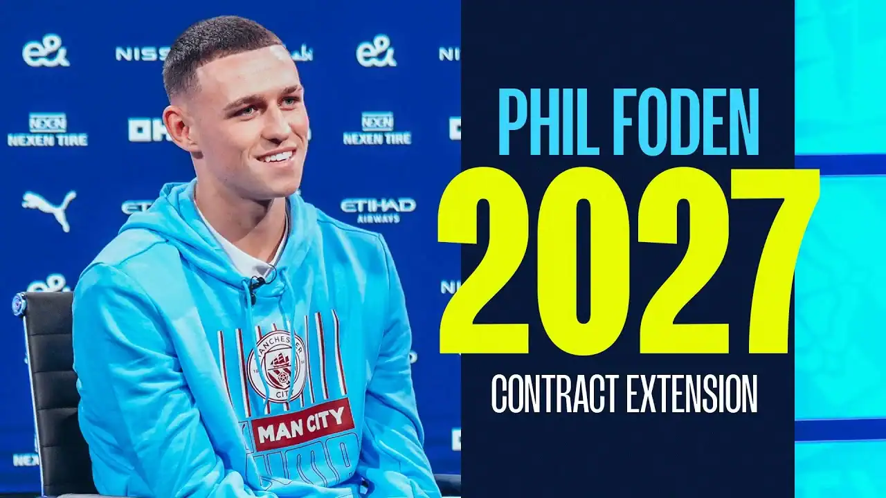 Phil Foden’s New Contract Ends AC Milan’s Transfer Dream: ‘All I’ve Ever Wanted to Do’